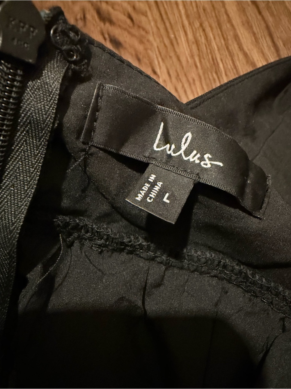 Lulu's Black Ruffled V-Back Maxi Dress - Picture 5 of 5